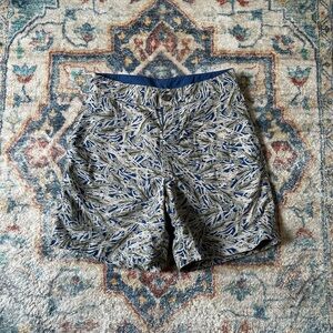 Patagonia Fish All Over Print Shorts Size 30
